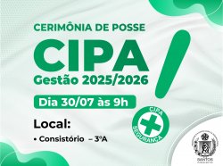 Posse da CIPA gestão 2025/2026